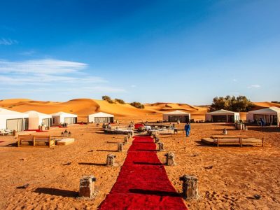 Historic Moroccan city architecture
